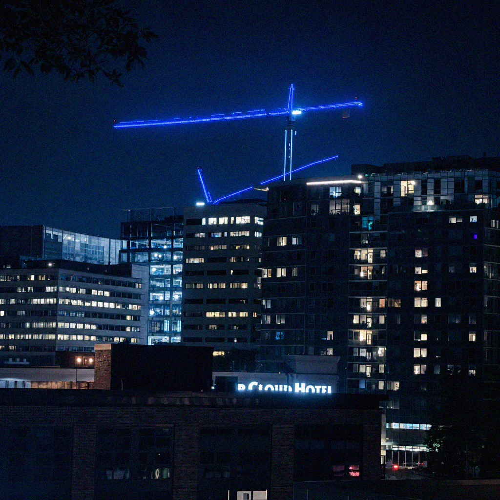 Blue cranes
